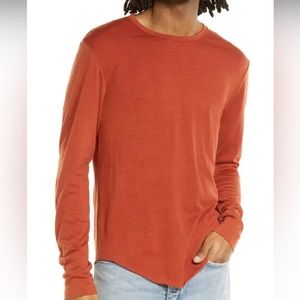 NWT! Rag&Bone Heath Marino Long Sleeve Tee